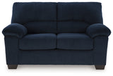 SimpleJoy Loveseat head-on view