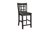 side view of Junipero Dark Cherry Oval Dining Room Set