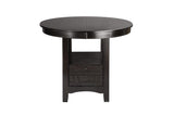room view of Junipero Dark Cherry Oval Dining Room Set dining room furniture