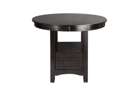 room view of Junipero Dark Cherry Oval Dining Room Set dining room furniture