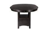 room perspective of Junipero Dark Cherry Oval Dining Room Set