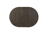 top view of Junipero White Oval Dining Table dining room set