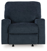 front view of Aviemore Ink Chenille Recliner