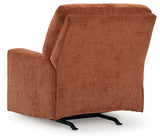 Back view of recliner