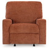 Front view of Aviemore Spice Chenille Recliner