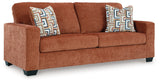 Aviemore Spice Chenille Queen Sofa Sleeper side view