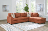 Side angle view of Aviemore sectional sofa