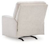 Back view of Aviemore Stone Chenille Recliner
