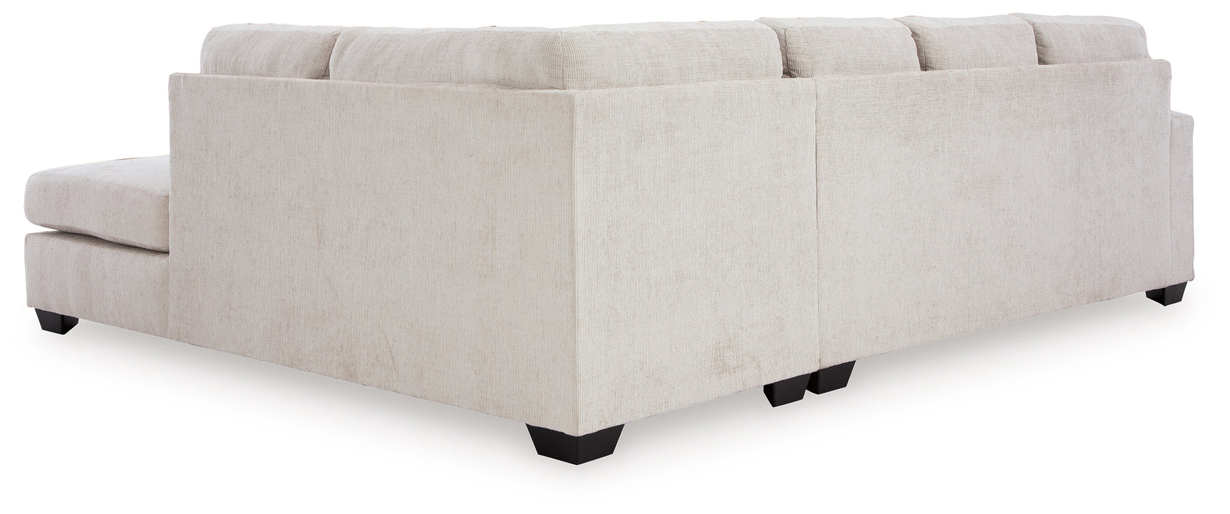 Detail of Aviemore Stone Chenille sectional fabric and design