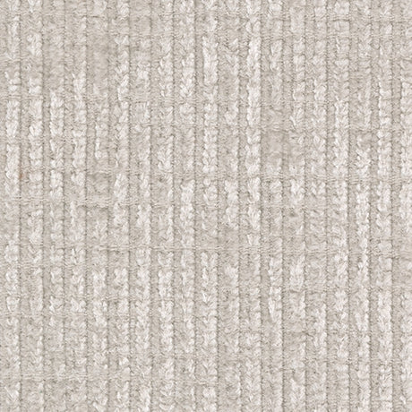 Aviemore Stone oversized chenille fabric accent Ottoman with faux wood feet