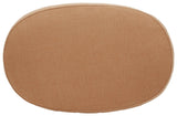 Hollyann Gray Chenille Ottoman alternative top