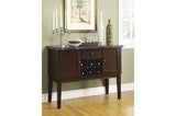 Dining room with Decatur set showing table and chairs