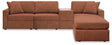 Modmax Spice 4-Piece Sectional with Ottoman — product image 2