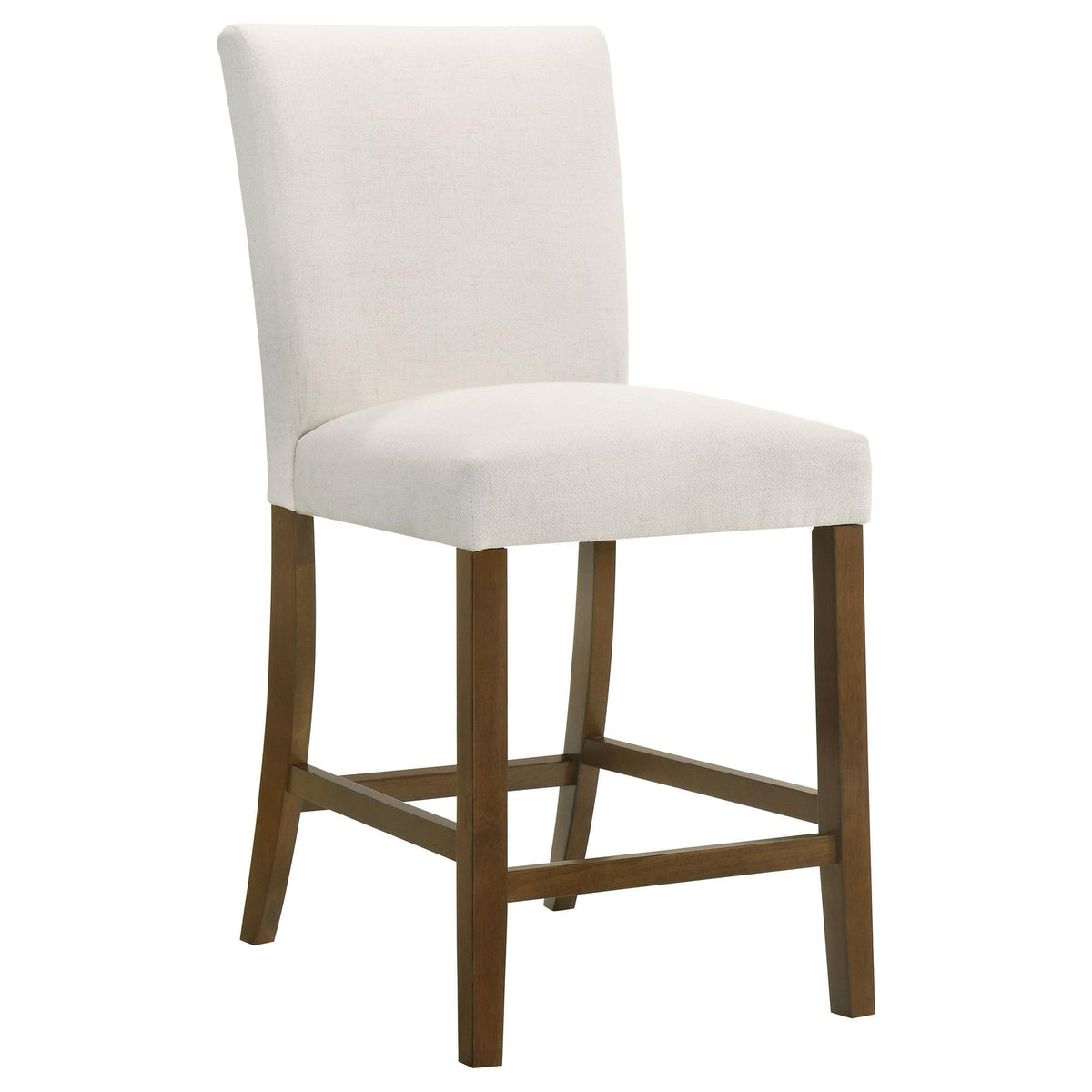 Paxton 5-Piece Round Glass Top Counter Height Dining Set Beige — product image 8