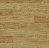 Kelvin 2-Shelf Kitchen Cart natural brown and white close-up of top shelf