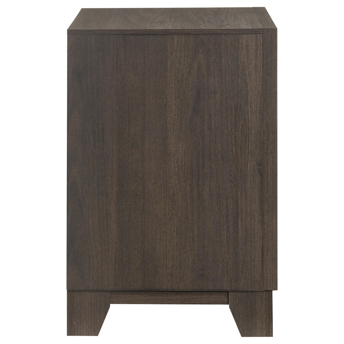 Farre Dark Brown 2-Drawer Nightstand — product image 9