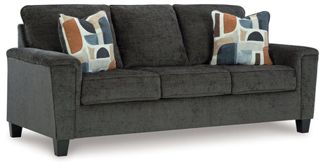 Erinslane Dusk Chenille Sofa side angled view