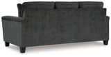 Erinslane Dusk Chenille Sofa back side view
