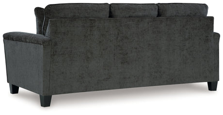 Erinslane Dusk Chenille Sofa back side view
