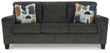 Erinslane Dusk Chenille Sofa detailed fabric close-up