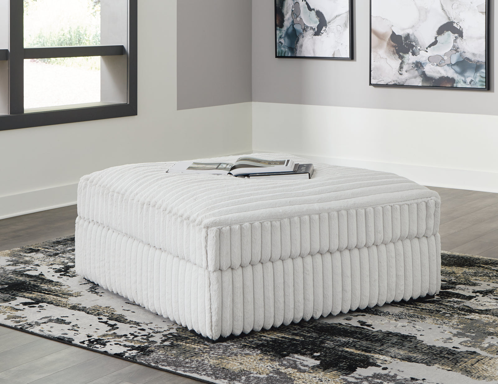 main view of Stupendous Alloy 5-Piece Sectional with Ottoman sectional sofa