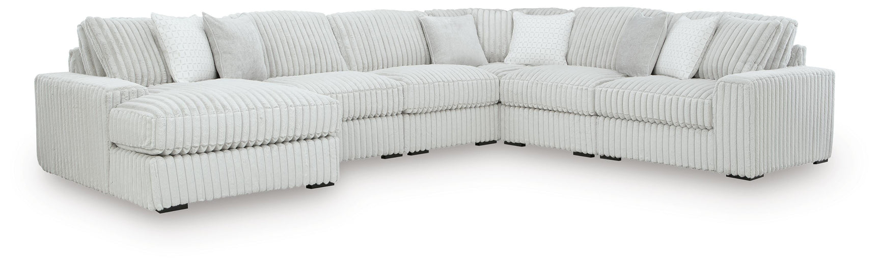 Stupendous Alloy 6-Piece Sectional with Chaise sectional sofa side view
