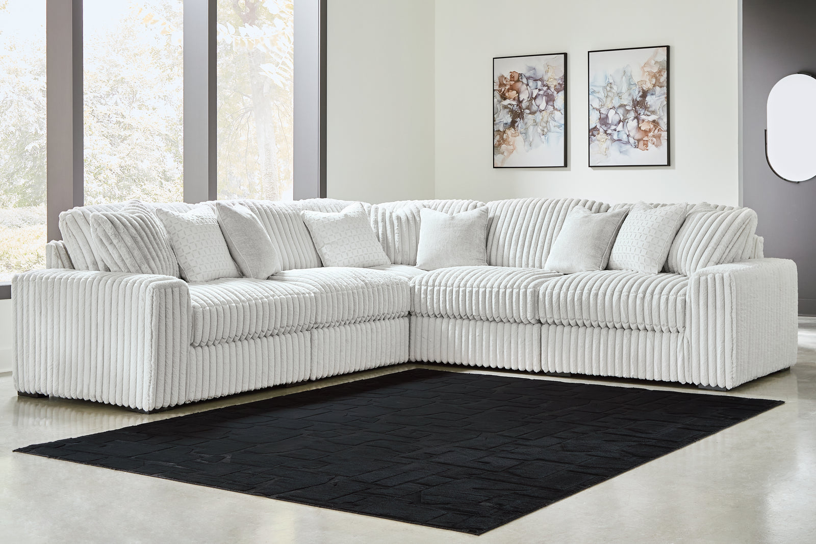 main view of Stupendous Alloy 5-Piece Sectional sectional sofa