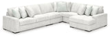 living room decorated with Stupendous Alloy Velvet Sectional with chaise