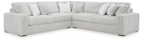 Detail of Stupendous Alloy 3-Piece Sectional Sofa upholstery
