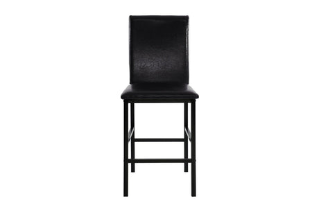 side view of table and chair combination