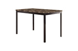 Room view of Tempe Brown rectangular dining room set