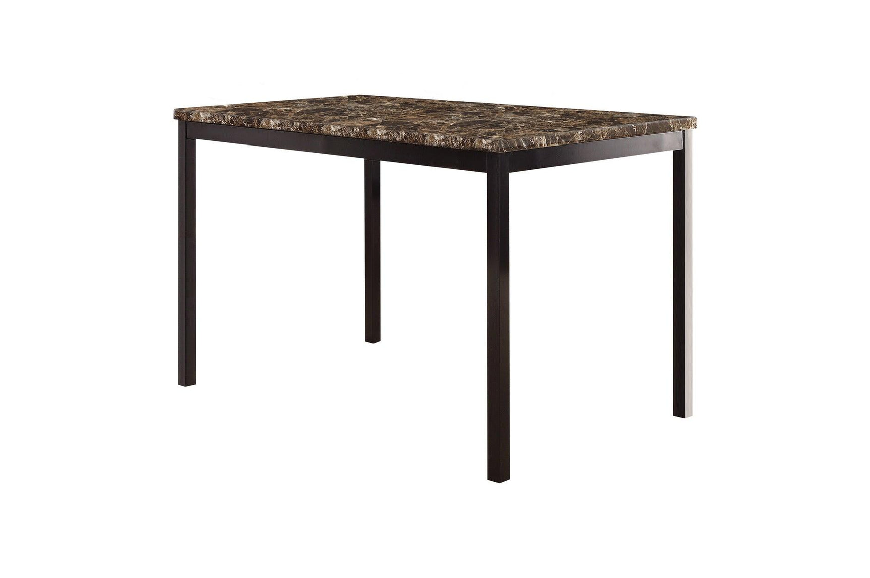 Room view of Tempe Brown rectangular dining room set