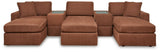 Modmax Spice 5-Piece Sectional with Ottoman — product image 2