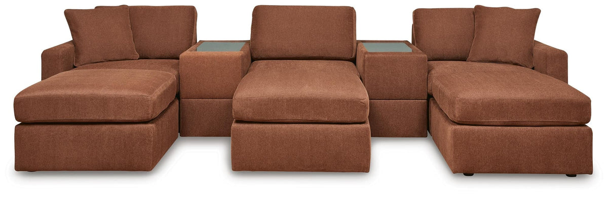Modmax Spice 5-Piece Sectional with Ottoman — product image 2