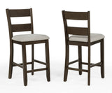 Lester 5-Piece Brown Counter Height Set view 5
