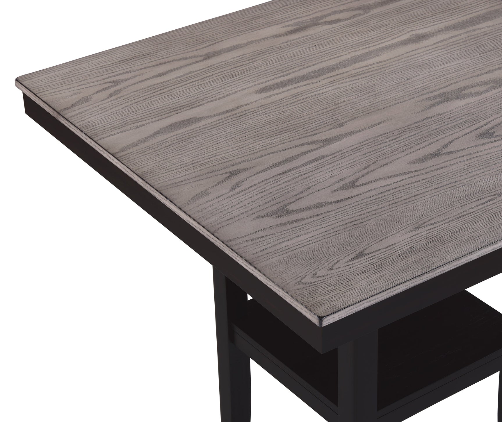Lester Light Gray Counter Height Dining Set alternate main view