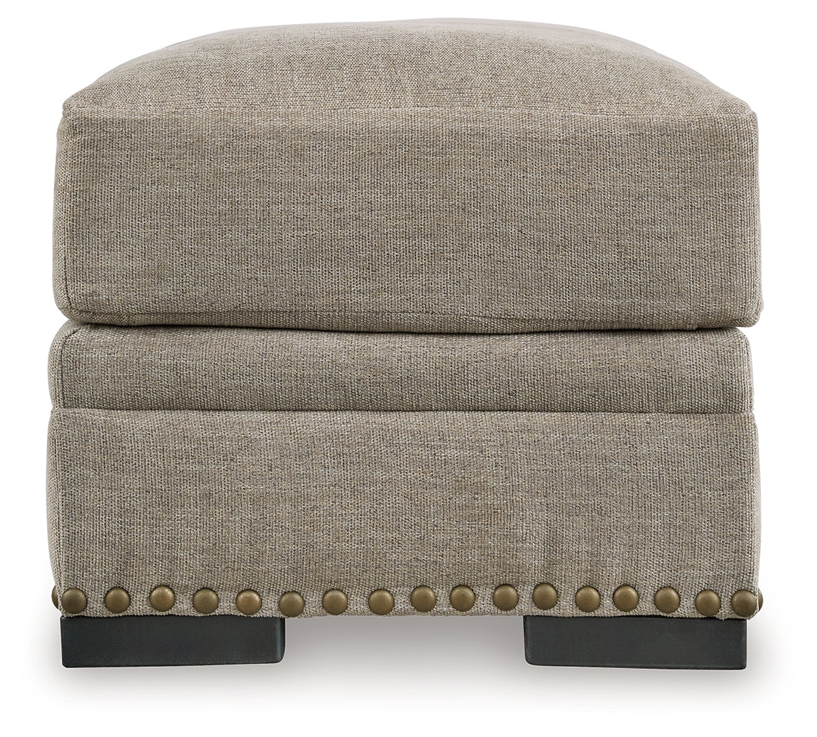 Galemore Quarry Chenille Ottoman