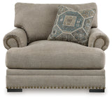 Galemore Quarry Chenille Oversized Chair