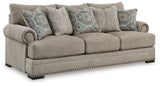 Full main view of 4-piece set including sofa and loveseat