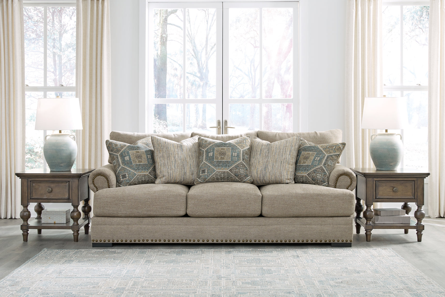 Galemore Quarry Chenille Sofa