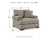 Galemore Quarry Sofa, Loveseat, Chair and Ottoman