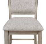 Front view of side chair from set