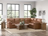 Detail view of WillowBend sectional seat and cushions