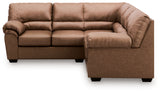 WillowBend sectional head-on view in room