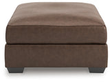 WillowBend Ottoman head-on view