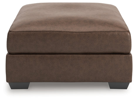 WillowBend Ottoman head-on view