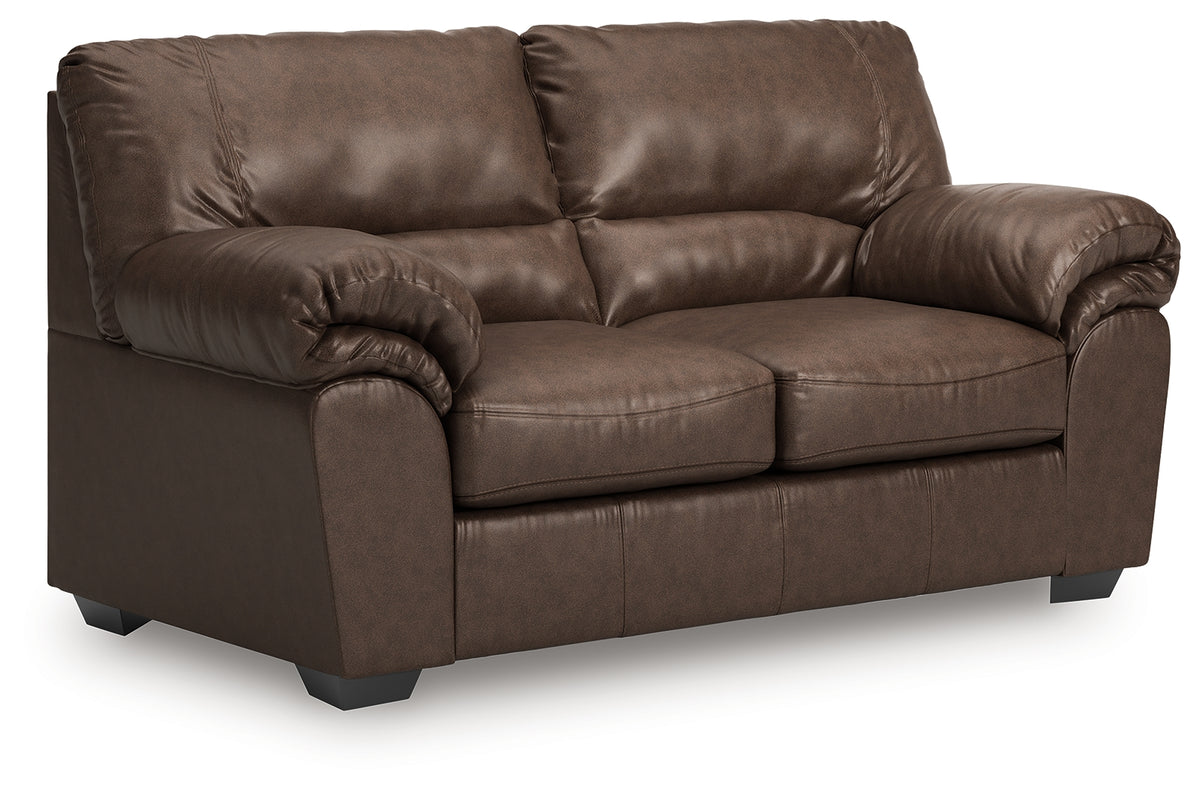WillowBend Loveseat angled side view