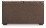 WillowBend Loveseat back angle