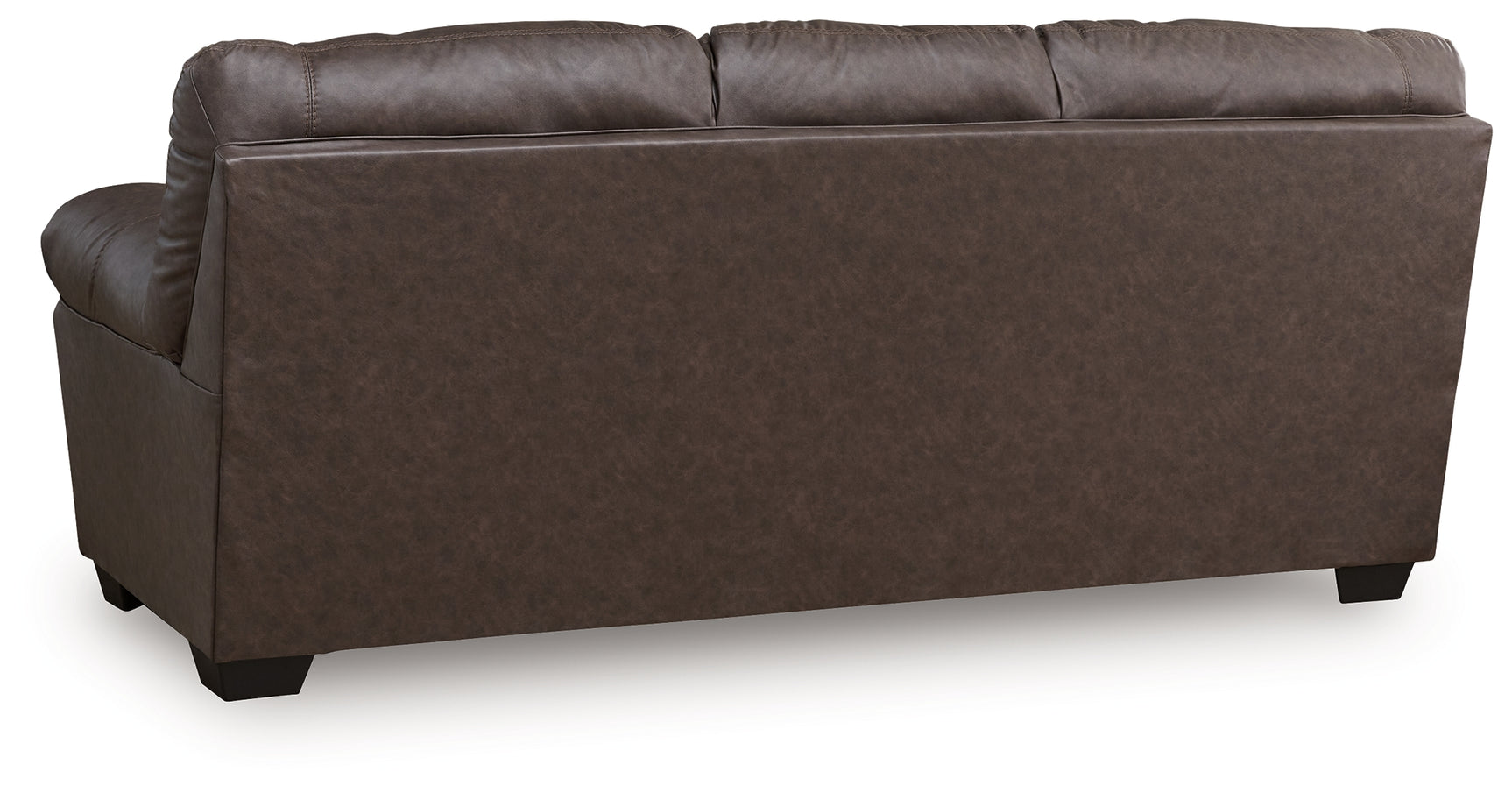 WillowBend Umber Sofa and Loveseat back angle