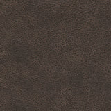 Side angle showing faux leather texture on sectional
